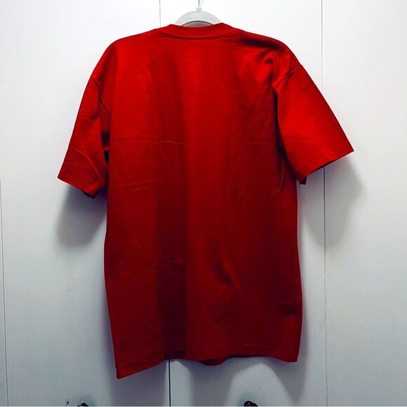 Vintage 1996 Red Christmas Graphic Teeshirt Sz L - Picture 4 of 5